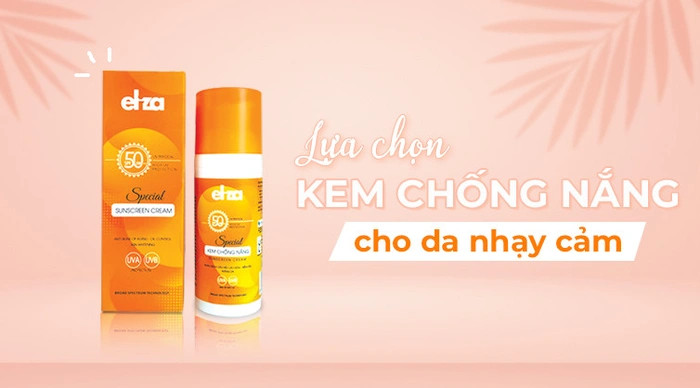 Kem chống nắng dành cho da nhạy cảm