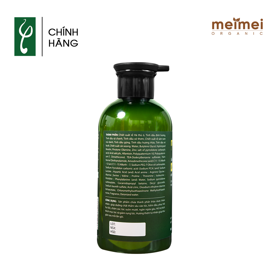 gội kiềm dầu mặt sau