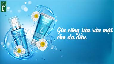 gia công sữa rửa mặt da dầu tại Nam dược Hải Long