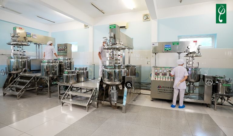 Gia công sữa rửa mặt trà xanh