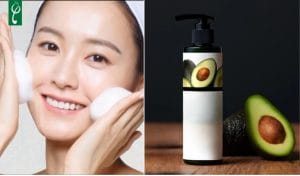 Gia công sữa rửa mặt chiết xuất bơ