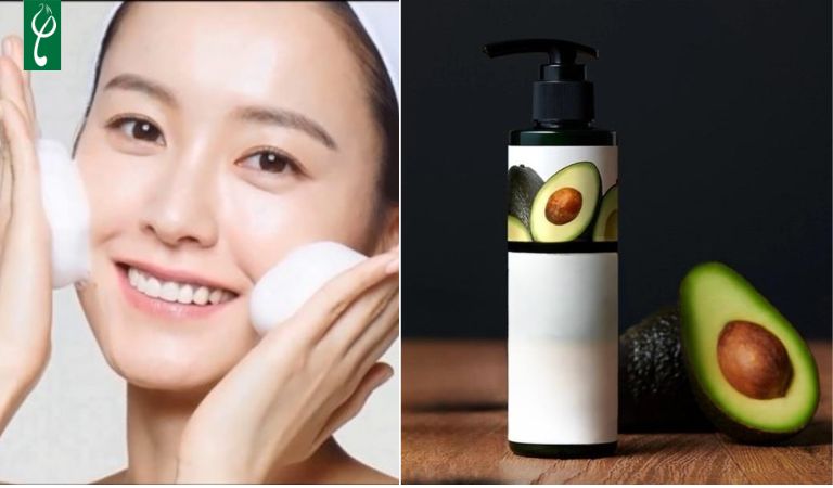 Gia công sữa rửa mặt chiết xuất bơ