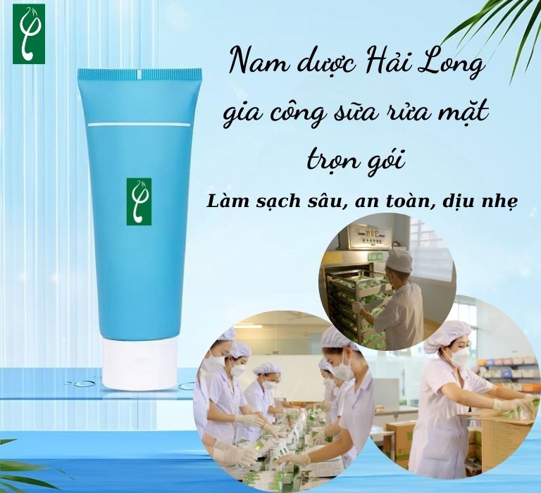 Gia công sữa rửa mặt trọn gói