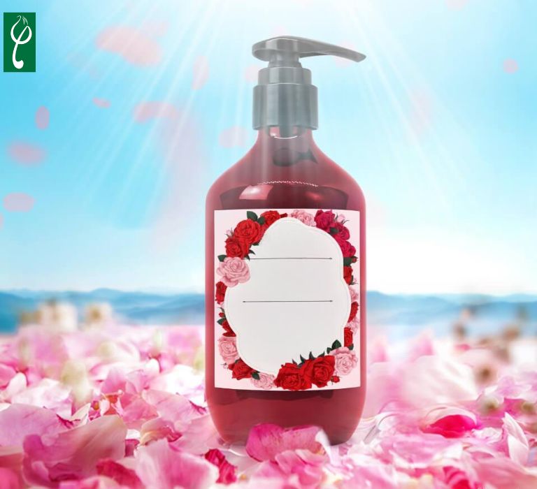 Gia công dầu gội đầu hoa hồng