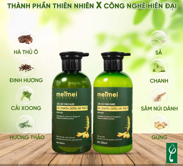 Gia công dầu gội đầu thiên nhiên