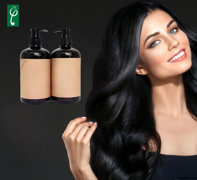 Gia công dầu gội đầu đen tóc