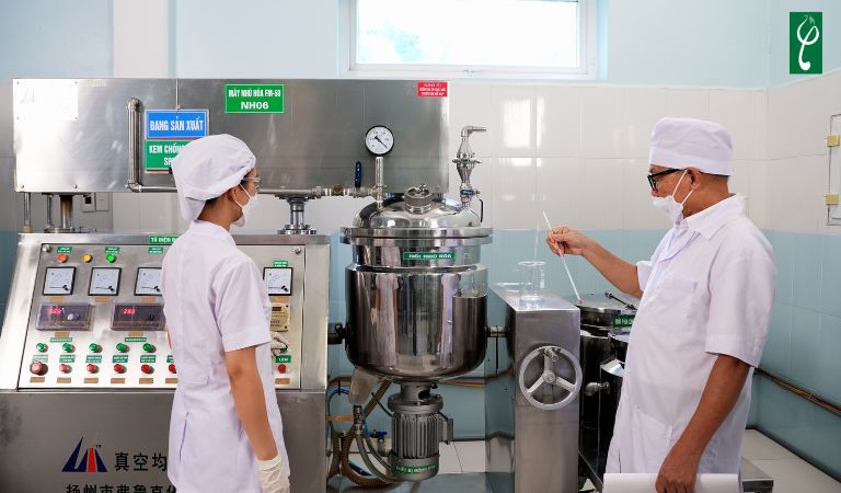 Sản xuất mỹ phẩm Cẩm Phả