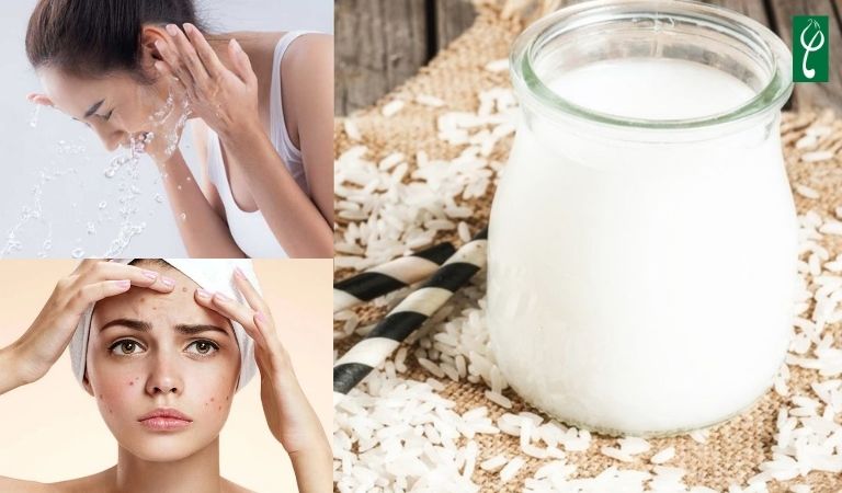 Bị mụn có nên rửa mặt bằng nước vo gạo