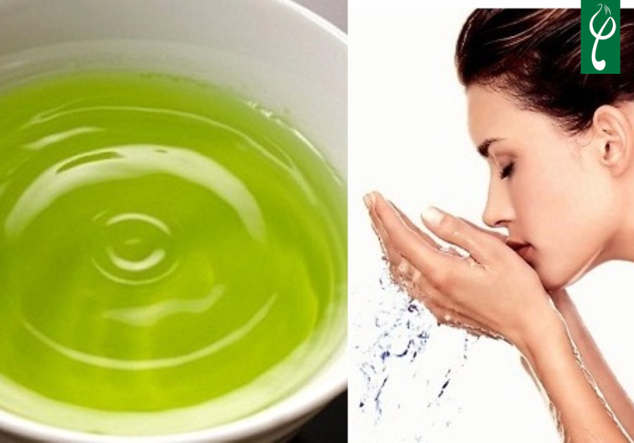 Cách rửa mặt bằng nước chè xanh đúng chuẩn