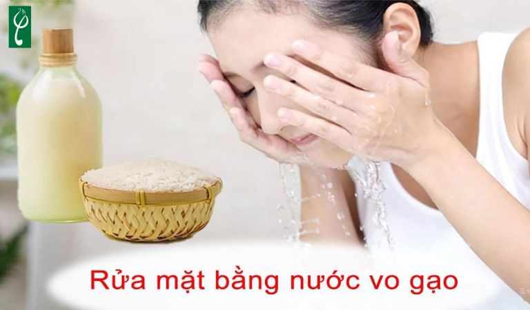 Cách rửa mặt bằng nước vo gạo