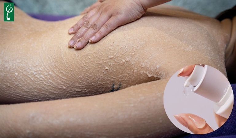Gia công gel tẩy tế bào chết body