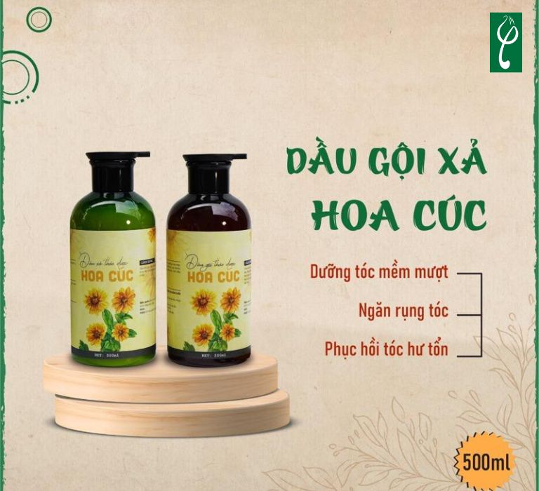 Gia công dầu gội đầu hoa cúc