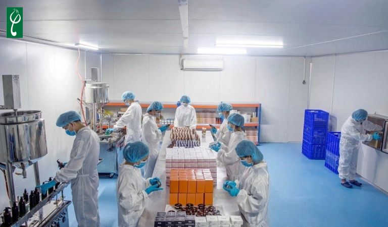 gia công gel tẩy tế bào chết Bình Dương