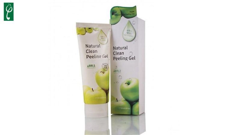 Gia công gel tẩy tế bào chết táo