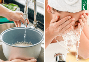 Rửa mặt bằng nước vo gạo mấy lần 1 tuần? Giải đáp nhanh
