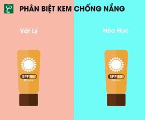 Phân biệt kem chống nắng vật lý và hóa học