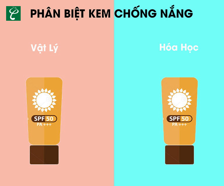 Phân biệt kem chống nắng vật lý và hóa học