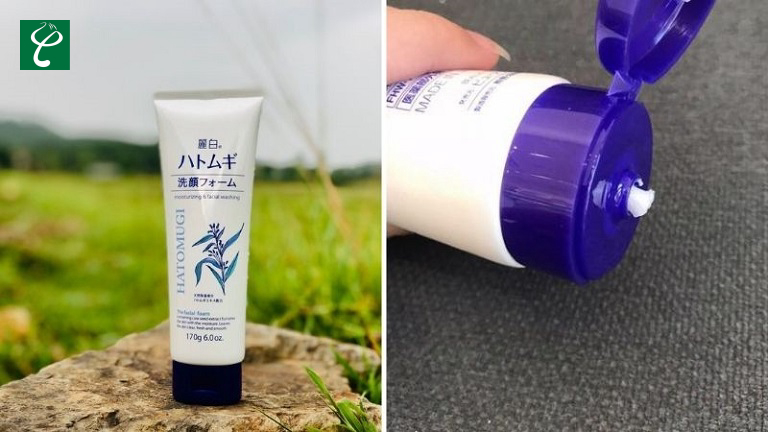Sữa rửa mặt Hatomugi Naturie cho nam giới đến từ Nhật Bản