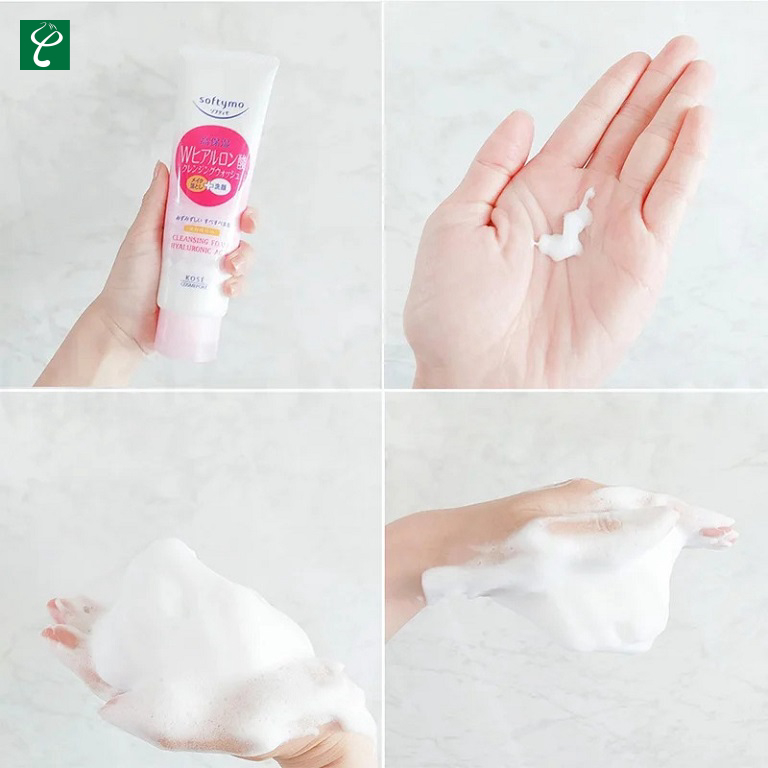 Sữa rửa mặt Kose Softymo Hyaluronic Acid