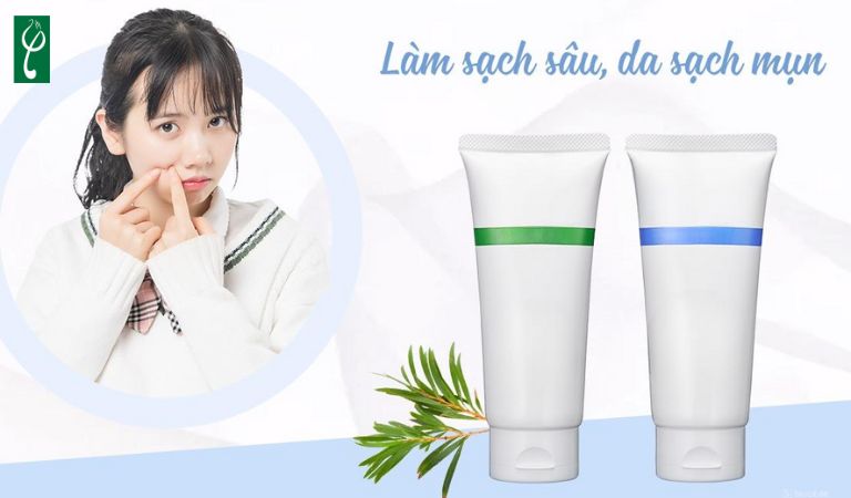 sữa rửa mặt trị mụn thâm của Nhật