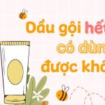 Dầu gội đầu hết hạn sử dụng có sao không