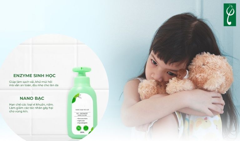 Gia công nước giặt quần lót cho bé gái