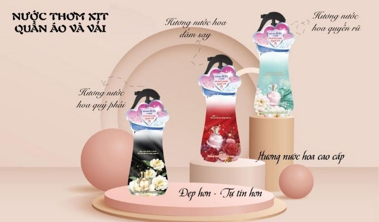 Gia công nước hoa xịt quần áo
