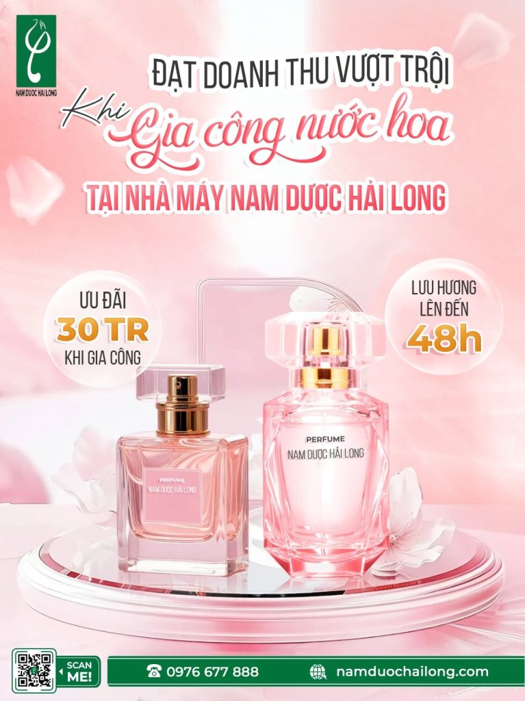 gia công nước hoa hương lài