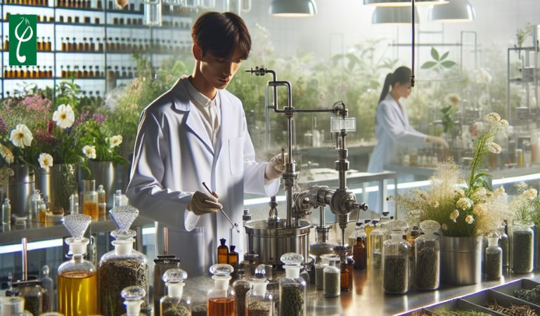 Gia công nước hoa hương thảo mộc