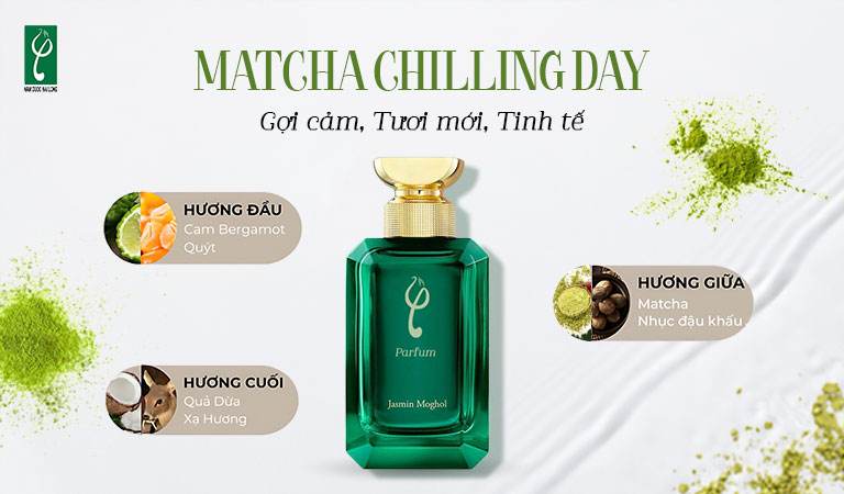gia công nước hoa hương matcha