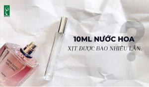 10ml nước hoa xịt được bao nhiêu lần