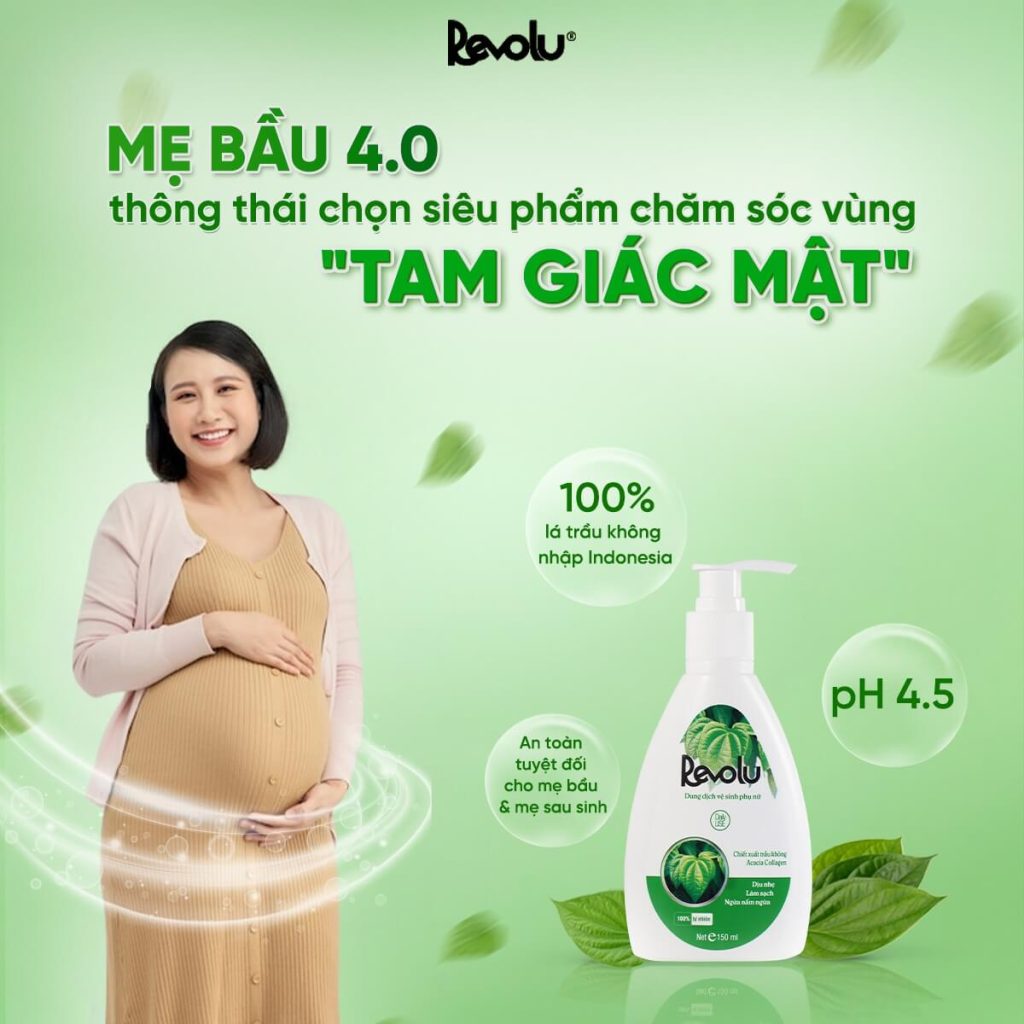 Bầu có nên dùng dung dịch vệ sinh không