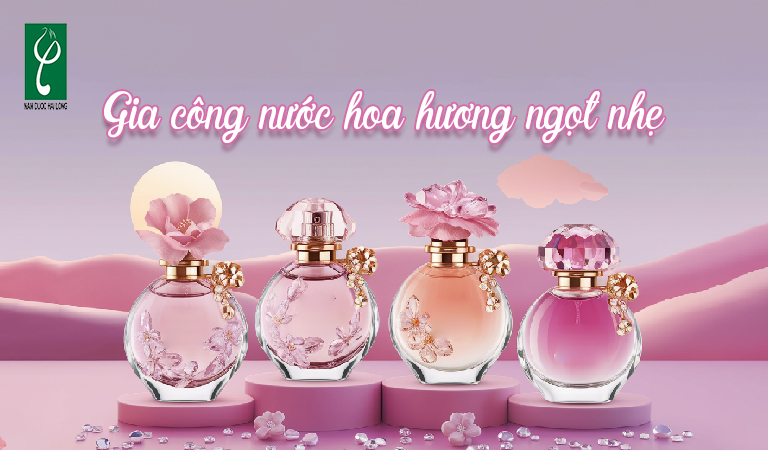 gia công nước hoa hương ngọt nhẹ