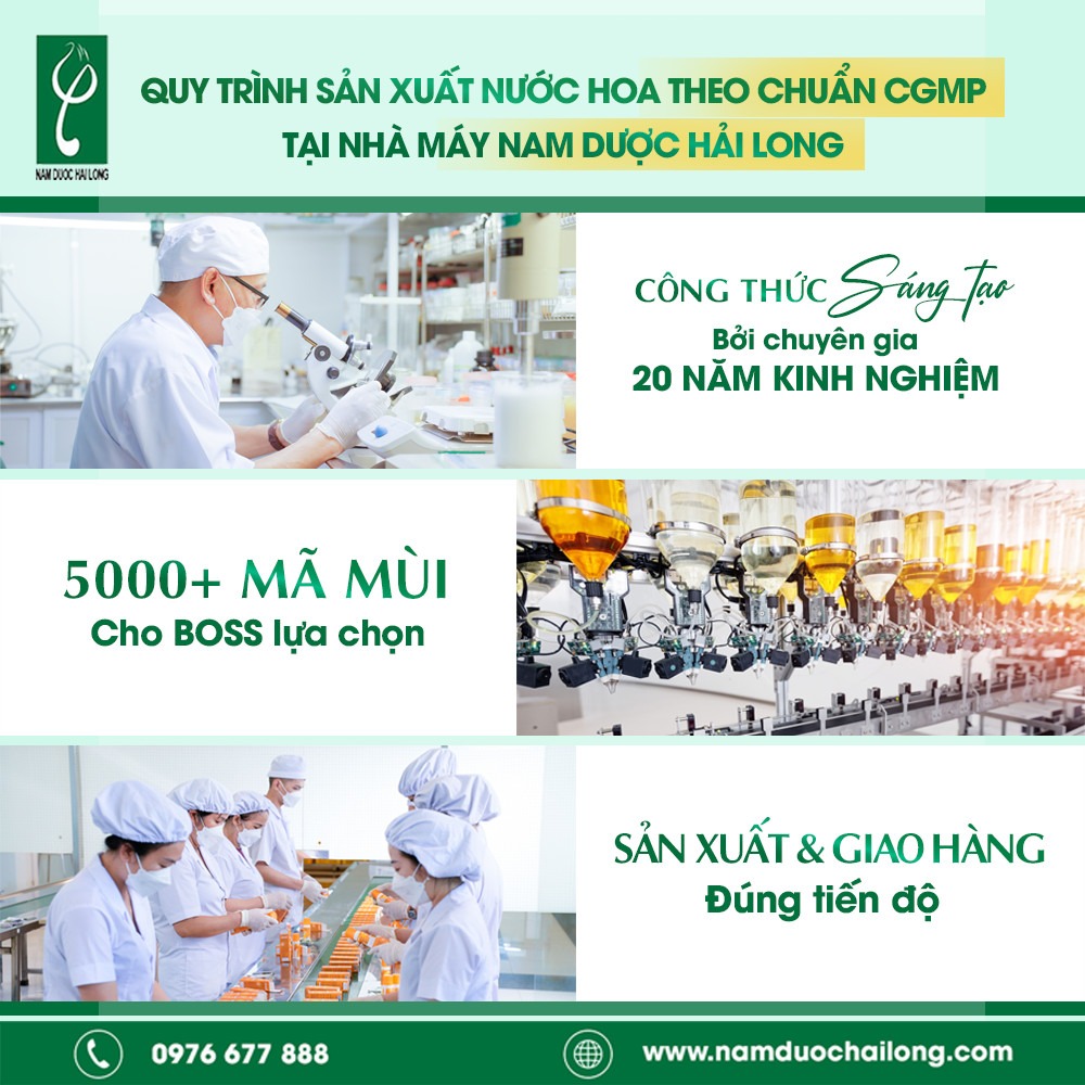 gia công nước hoa hương ngọt ngào