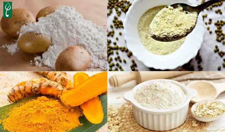 Nhóm thảo mộc chính dùng để gia công mặt nạ