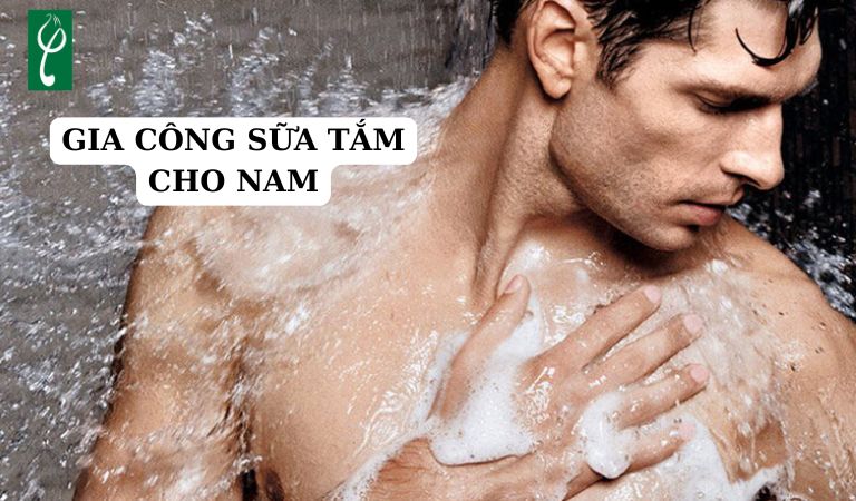 gia công sữa tắm cho nam
