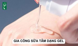 gia công sữa tắm dạng gel