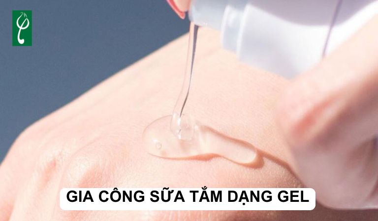 gia công sữa tắm dạng gel