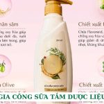 gia công sữa tắm dược liệu