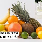 gia công sữa tắm hương hoa quả