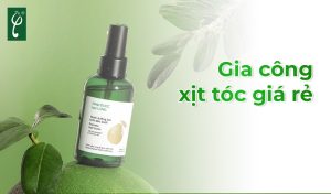 gia công xịt tóc giá rẻ