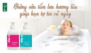 những sữa tắm lưu hương lâu