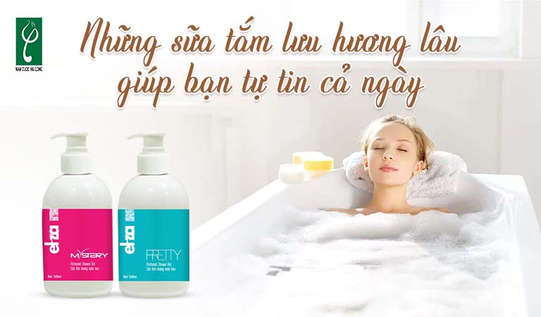 những sữa tắm lưu hương lâu