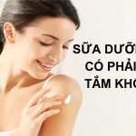 Sữa dưỡng thể có phải sữa tắm không