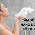 Tắm sữa tắm hàng ngày có tốt không