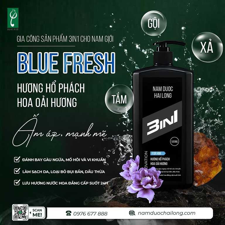 Thành phần gia công gia công dầu gội xả cho nam