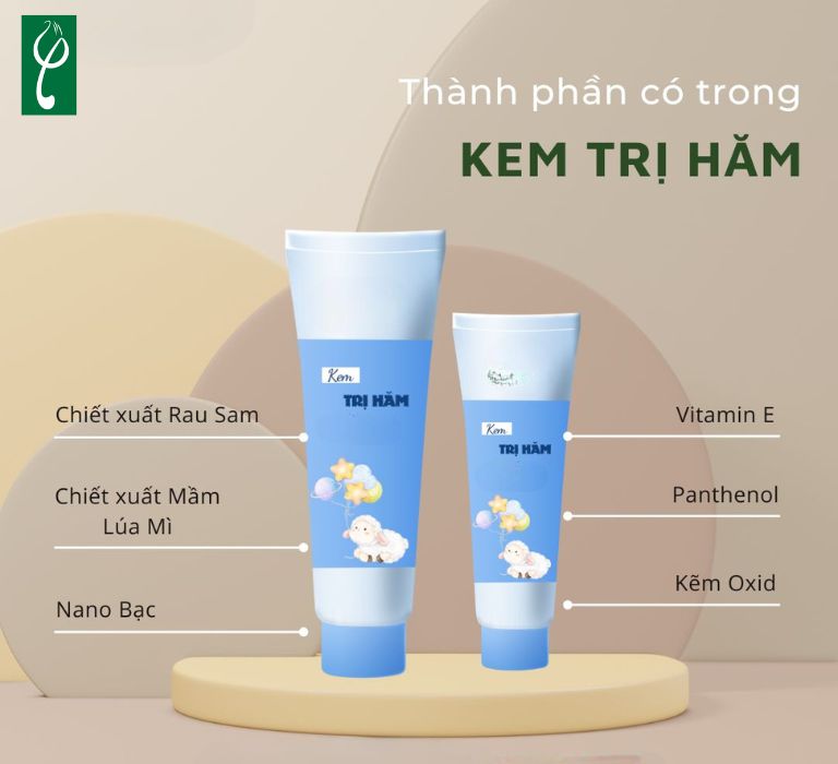 Đột phá doanh thu khi gia công kem trị hăm công thức độc quyền Thành phần chính có trong kem trị hăm