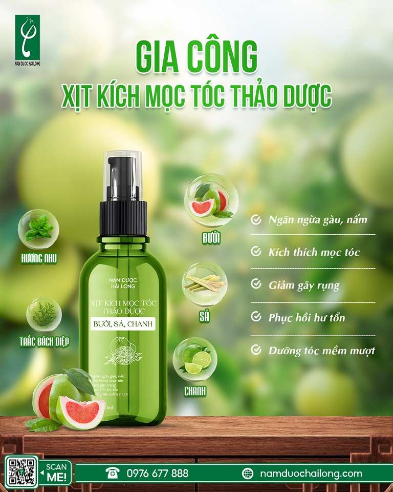 tiem nang gia cong xit toc tron goi