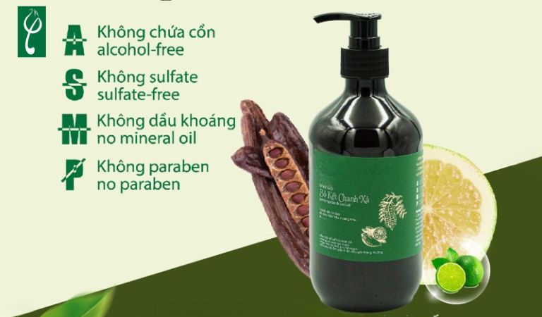 Gia công dầu gội xả chanh