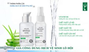 gia công dung dịch vệ sinh lô hội